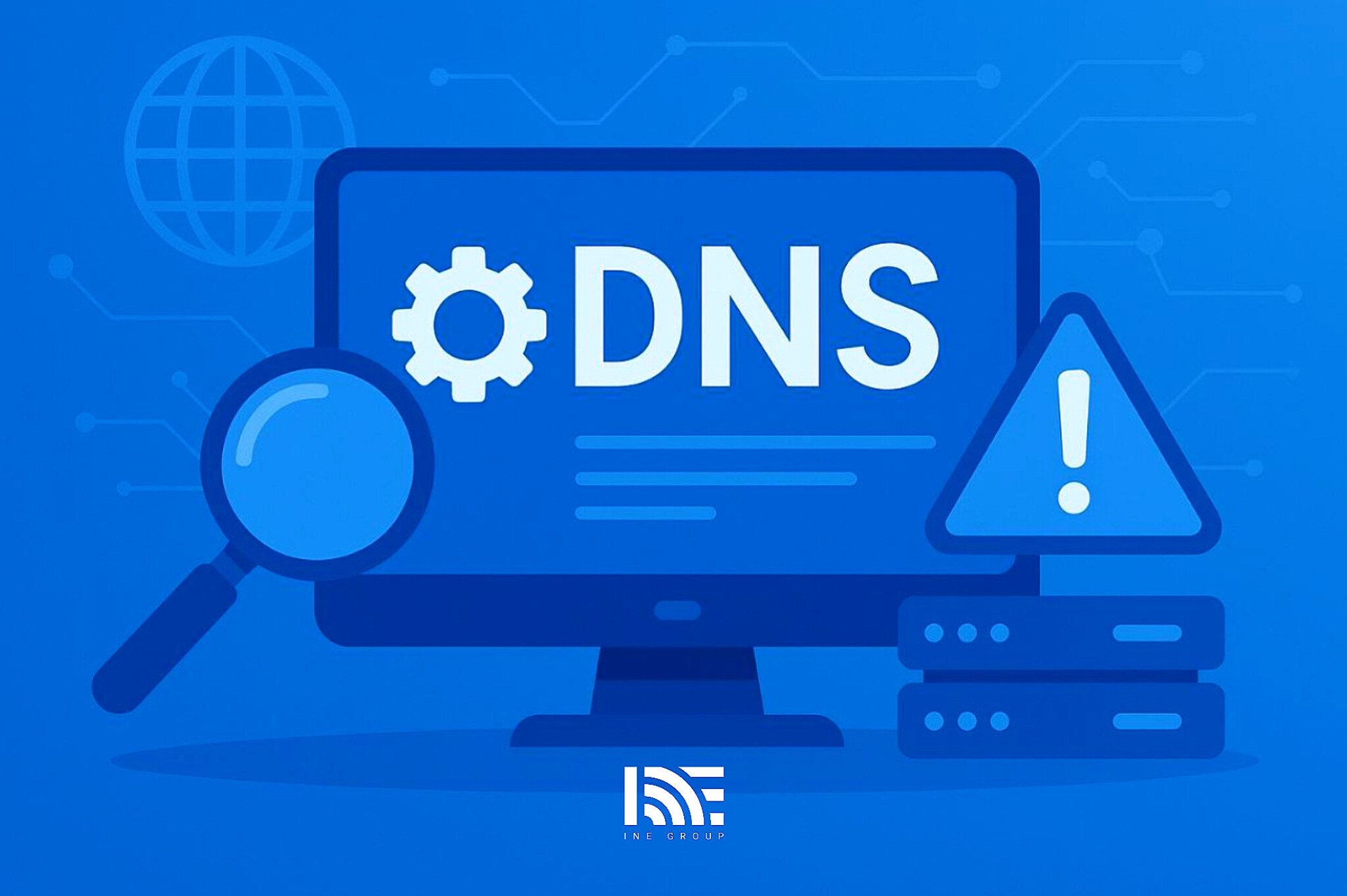 عیب‌یابی و مدیریت مشکلات DNS