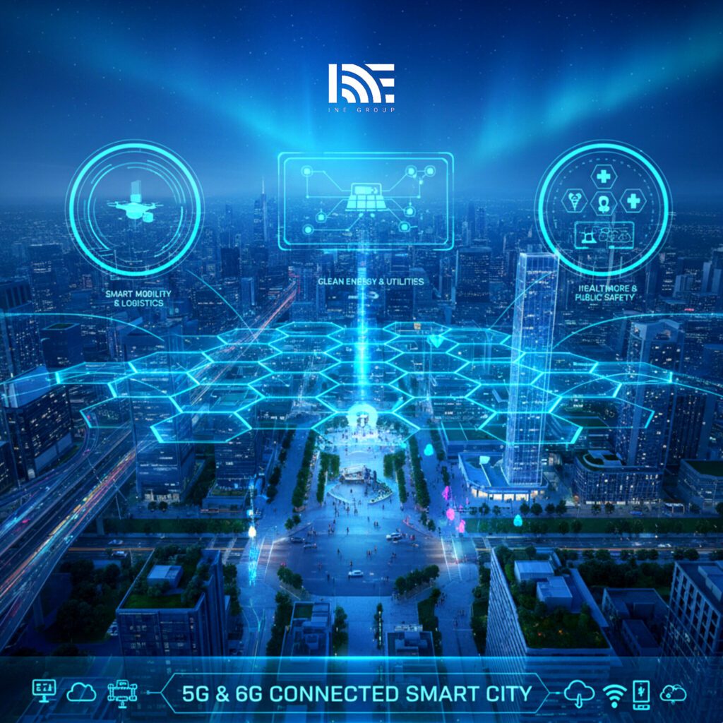 5G و 6G در شهر هوشمند