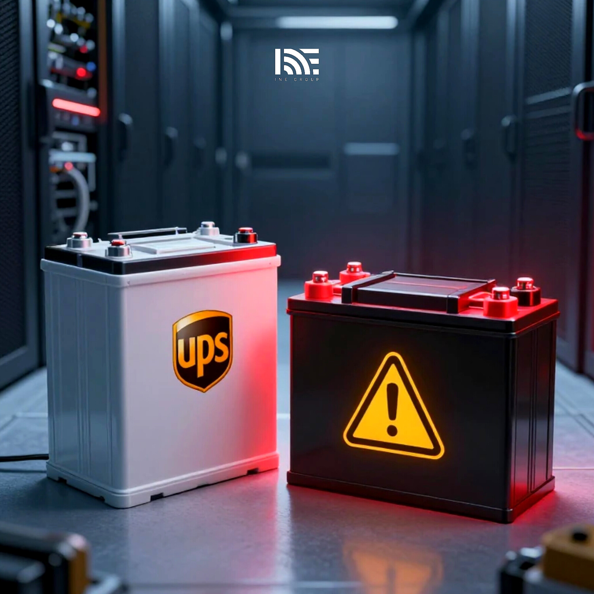 نگهداری باتری UPS