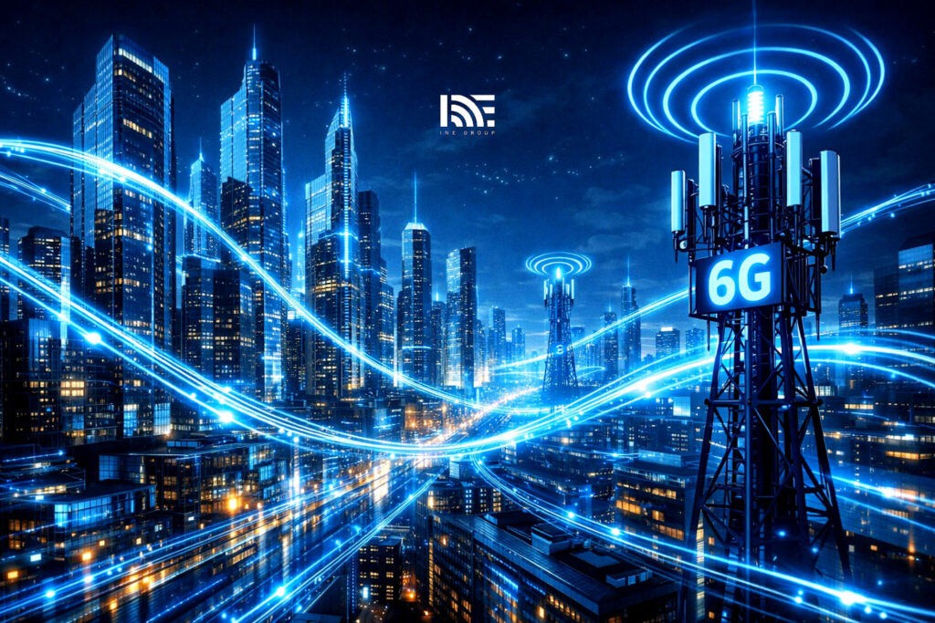 نقش فیبر نوری در شبکه 6G