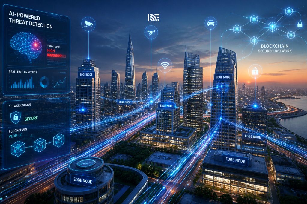 امنیت شبکه‌های IoT در شهرهای هوشمند